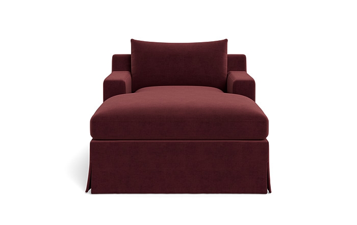 Sloan Slipcovered Chaise Lounge - Image 0