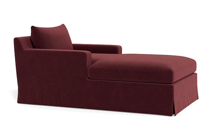 Sloan Slipcovered Chaise Lounge - Image 4