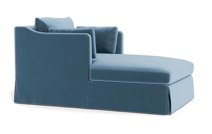 Caitlin Slipcovered Chaise Lounge by The Everygirl® - Image 3