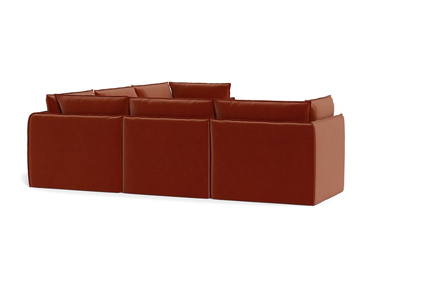 Josie Slipcovered Modular 5-Piece 4-Seat Corner Sectional - Image 4