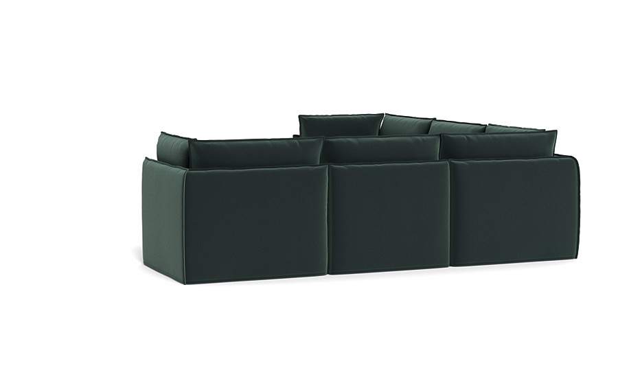 Josie Slipcovered Modular 5-Piece 4-Seat Corner Sectional - Image 4