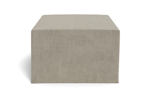 Dixon Slipcovered Rectangle Ottoman - Image 3