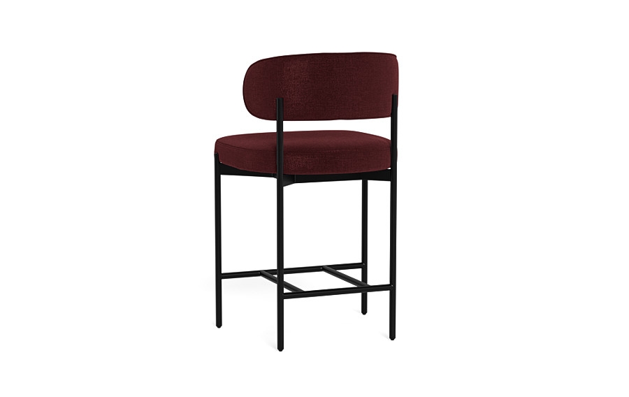 Hollis Metal Framed Upholstered Counter Stool - Image 2