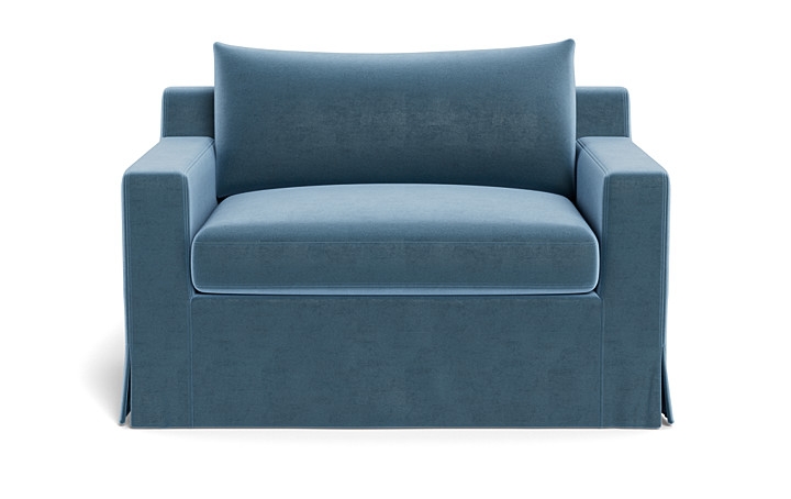 Sloan Slipcovered Chair and a Half - Image 0