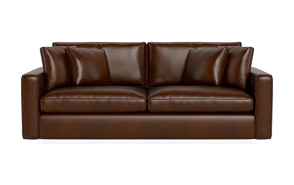 James Leather 2-Seat Sofa - Image 0