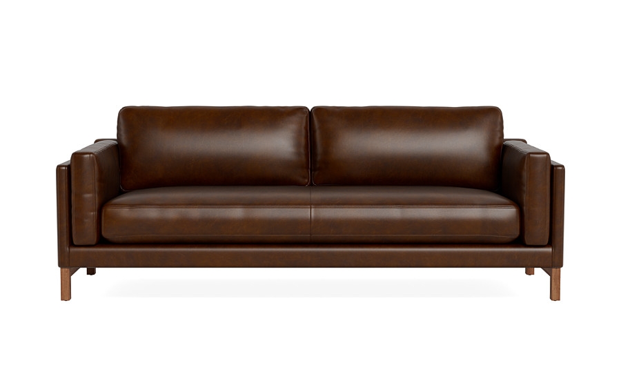 Gaby Leather 2-Seat Sofa - Image 0