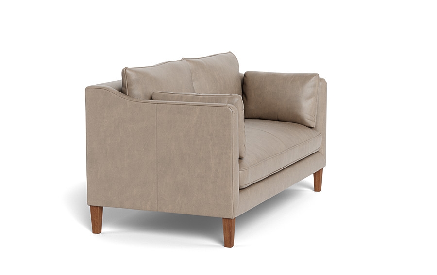 Caitlin Leather Loveseat by The Everygirl® - Image 3