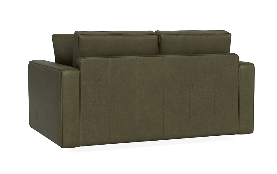 James Leather Loveseat - Image 1