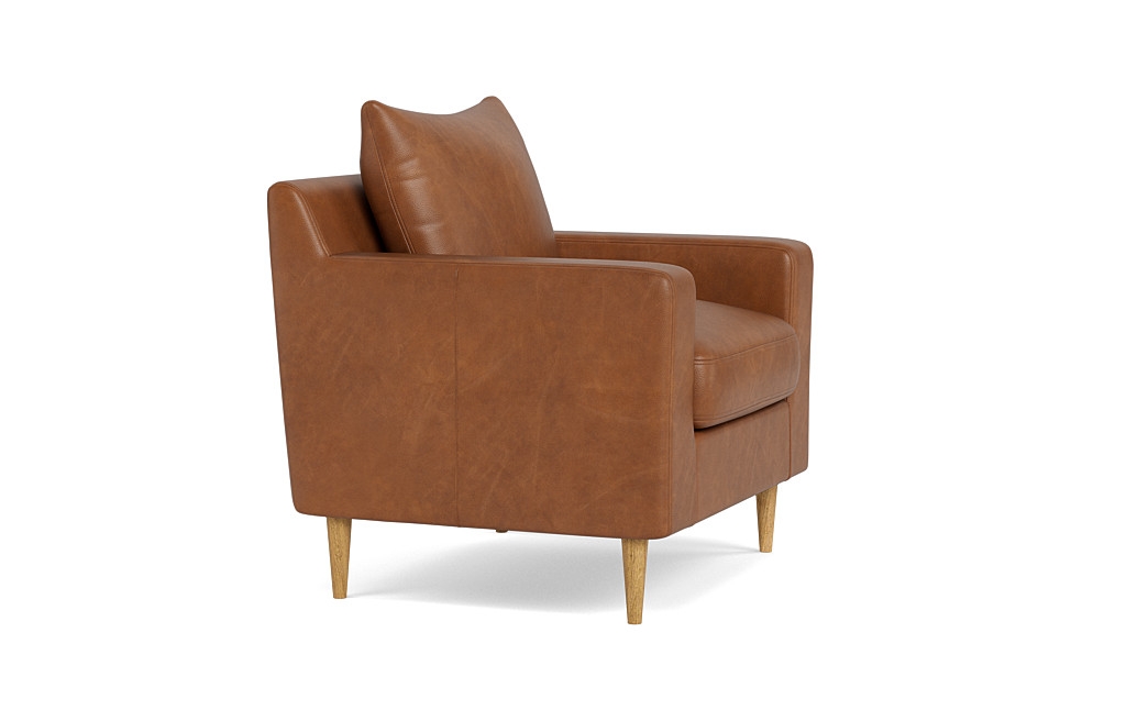 Sloan Leather Petite Chair - Image 2