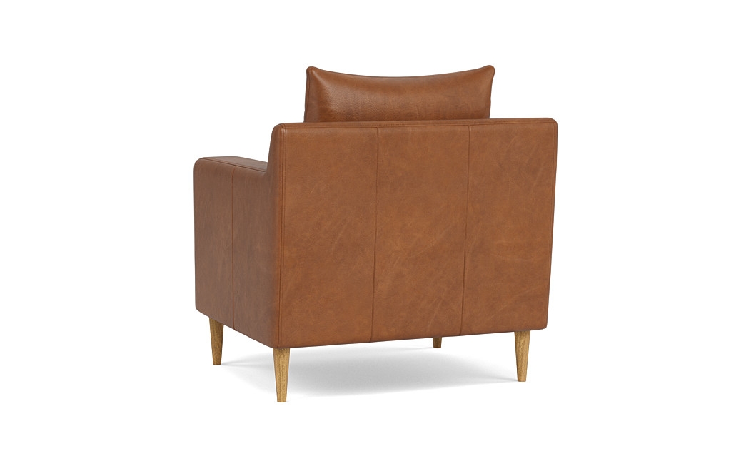 Sloan Leather Petite Chair - Image 1