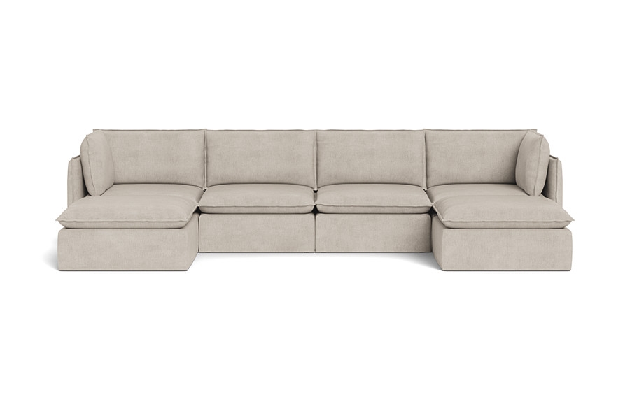 Josie Slipcovered Modular U-Shaped Sectional - Image 0