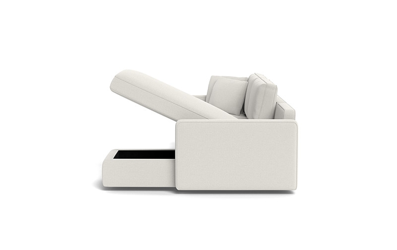 James 3-Seat Right Chaise Sectional with Storage - Image 3