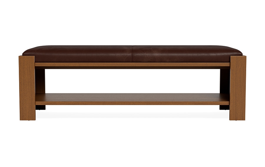 Reeve Leather Bench - Image 0