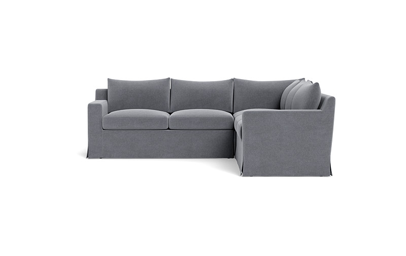Sloan Slipcovered Corner 4-Seat Sectional Sofa - Image 0
