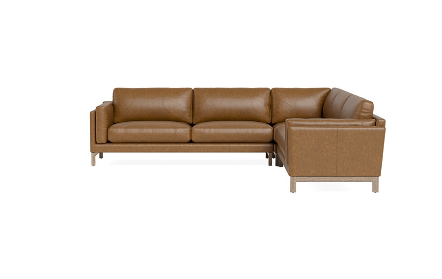 Gaby Leather 4-Seat Corner Sectional *Standard down blend - Image 2