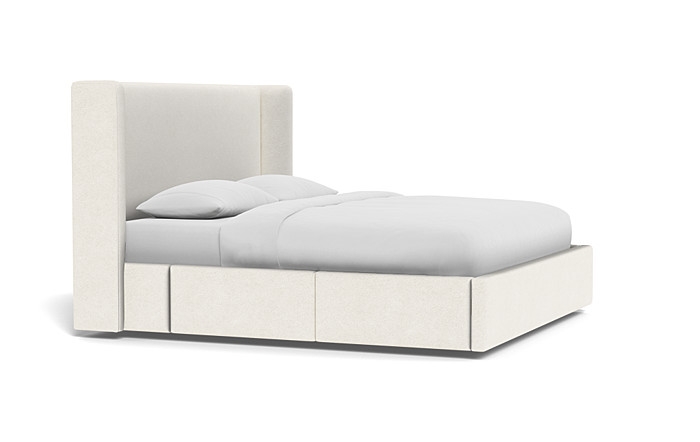 Graham Upholstered Bed with Storage Option - Image 1
