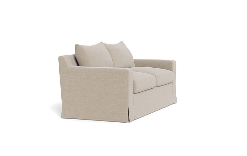 Sloan Slipcovered Loveseat - Image 1