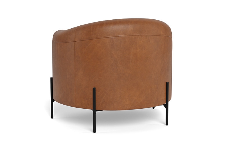 Fiona Leather Accent Chair - Image 4