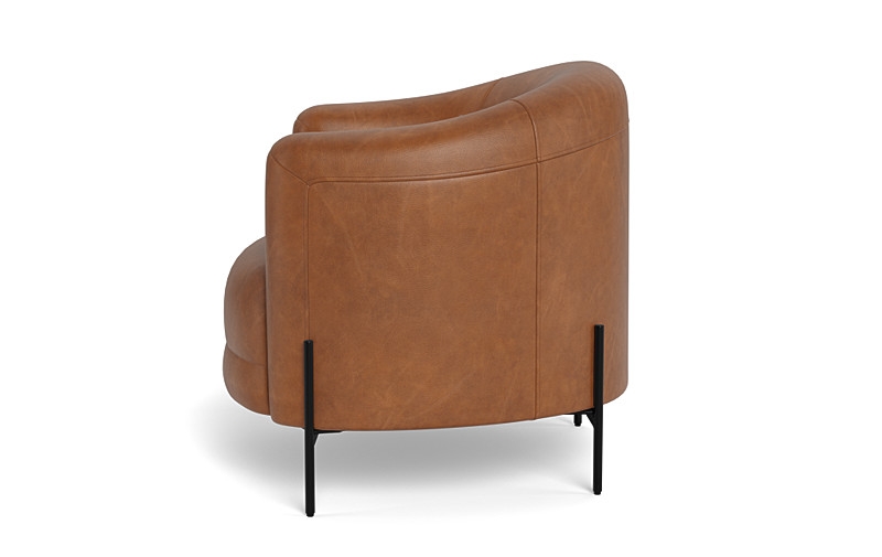 Fiona Leather Accent Chair - Image 3