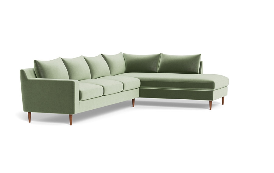 Sloan 4-Seat  Bumper Sectional - Image 3