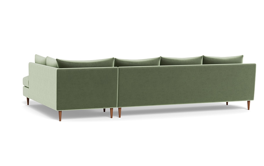 Sloan 4-Seat  Bumper Sectional - Image 4