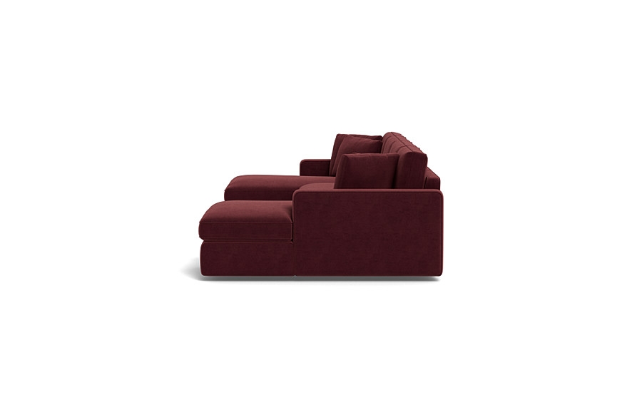 James 3-Piece 4-Seat U Chaise Sectional - Image 3