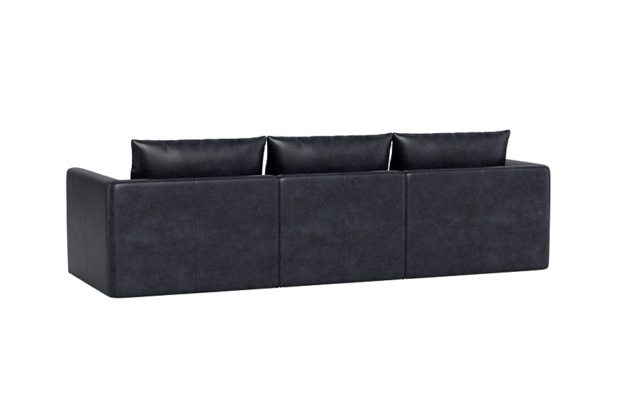 Beckham Leather Modular 3-Seat Left Chaise Sectional - Image 2