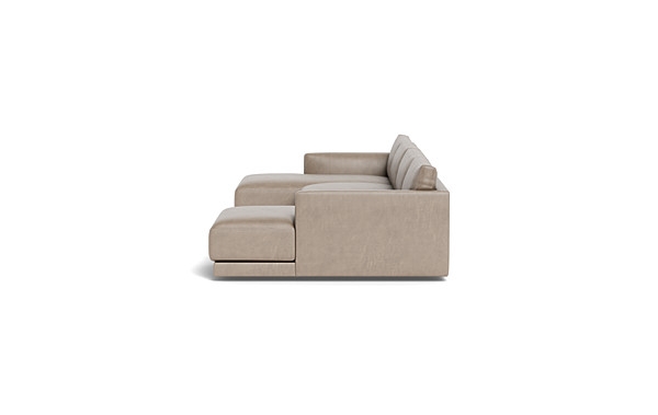 Lukas Leather 3-Piece 4-seat U-Chaise Sectional  - Image 3