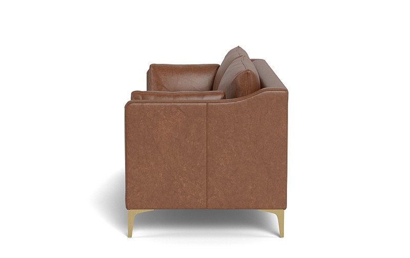 Caitlin Leather Sofa by The Everygirl® - Image 1
