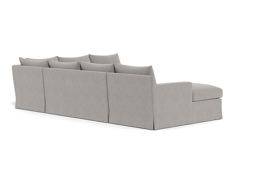 Sloan Slipcovered 4-Piece Corner Sectional Sofa with  Chaise - Image 2