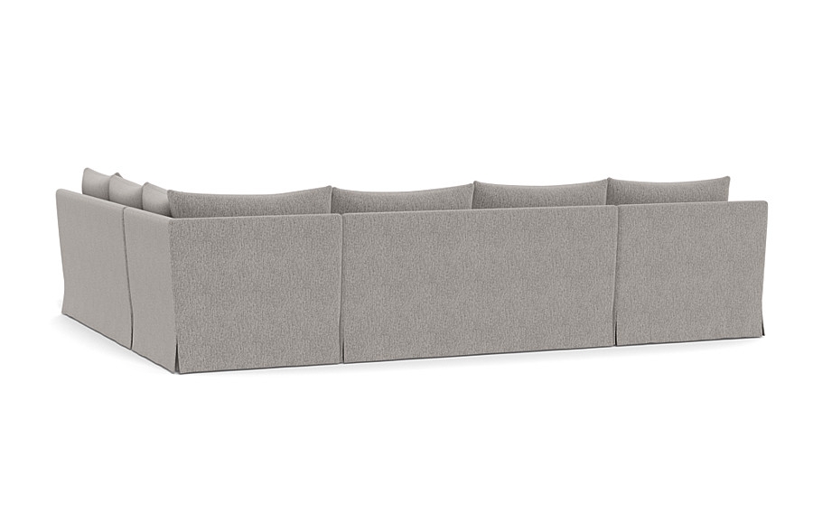 Sloan Slipcovered 4-Piece Corner Sectional Sofa with  Chaise - Image 3