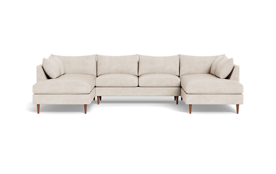 Sloan 3-Piece U-Bumper Sectional - Image 0