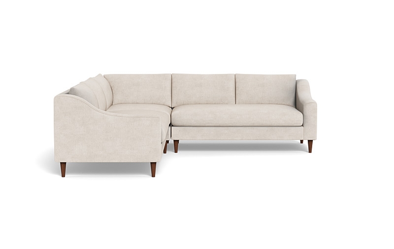 Saylor Slope Arm Corner 4-Seat Sectional Sofa - Image 0