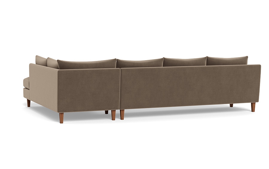 Sloan 4-Seat  Bumper Sectional - Image 4