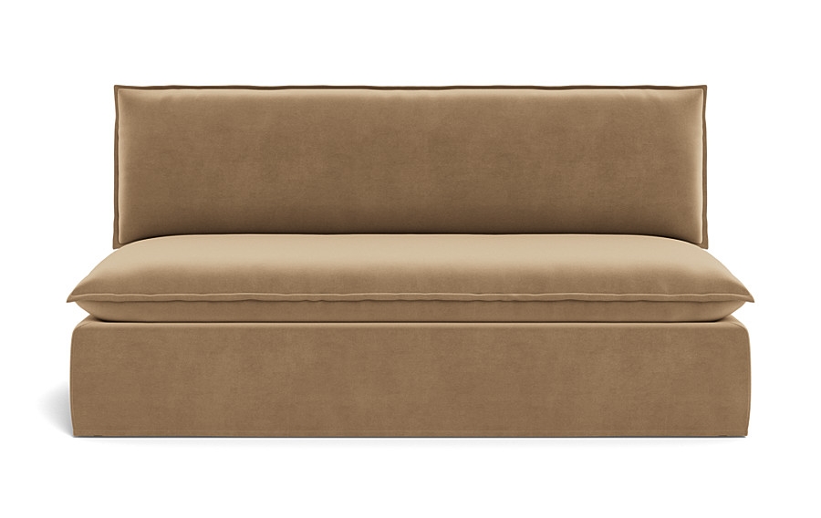 Josie Slipcovered Modular Larger Armless Sofa Unit  - Image 0