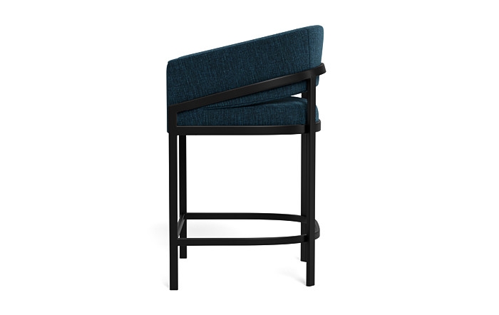 Mina Metal Framed Upholstered Stool - Image 2