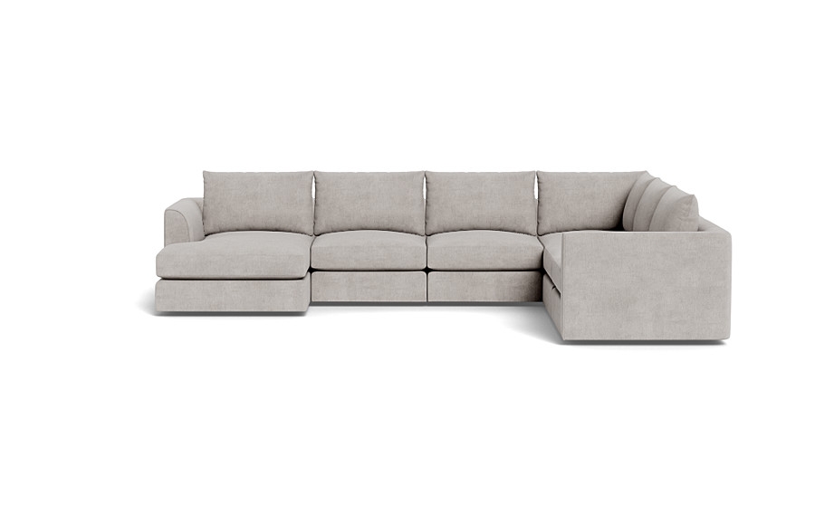 Beckham Modular 5-Seat Corner Left Chaise Sectional - Image 0