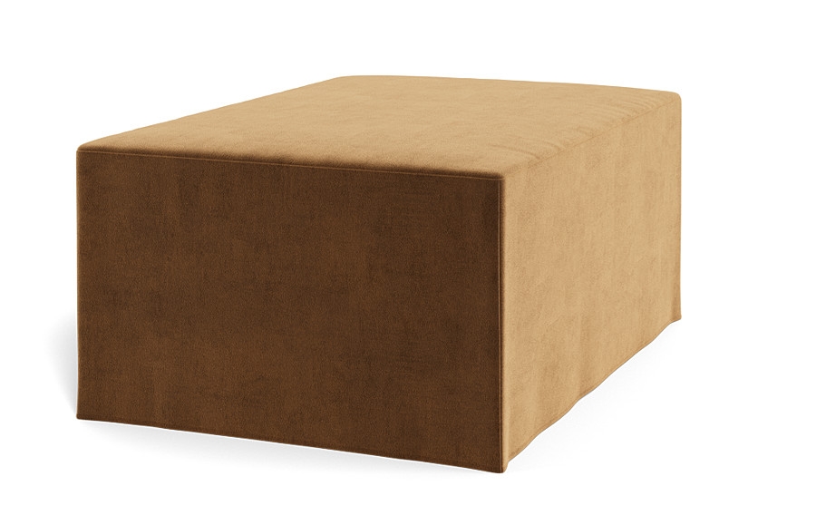 Dixon Slipcovered Rectangle Ottoman - Image 2