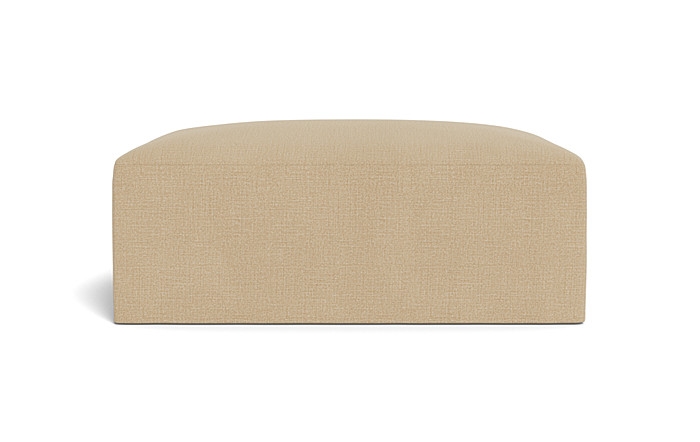 Simon Slipcovered Rectangular Ottoman - Image 0
