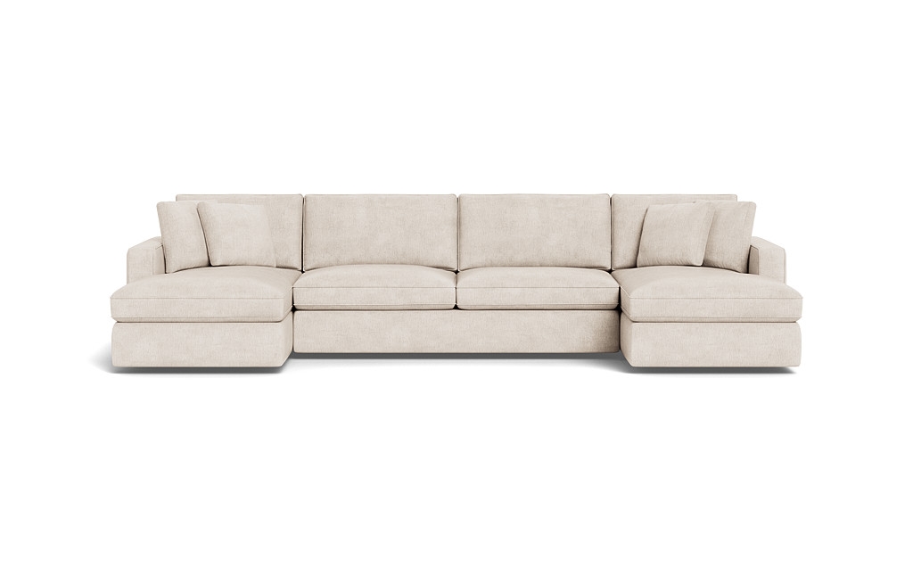 James 3-Piece 4-Seat U Chaise Sectional - Image 0