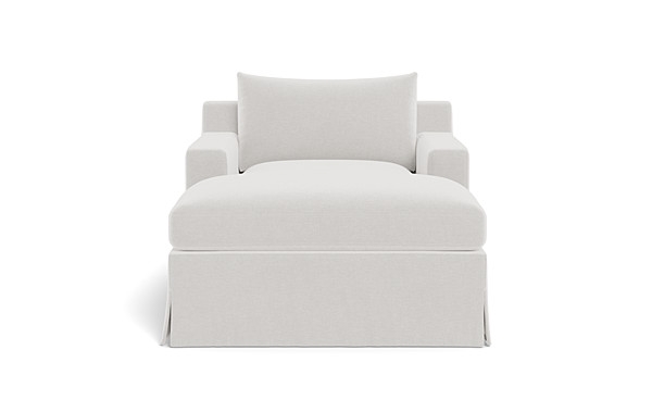 Sloan Slipcovered Chaise Lounge - Image 0