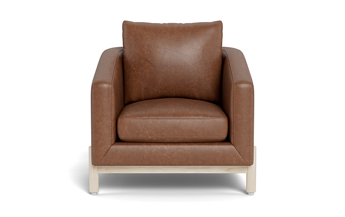 Oslo Leather Petite Chair - Image 0