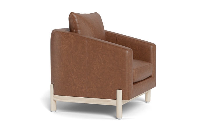 Oslo Leather Petite Chair - Image 1