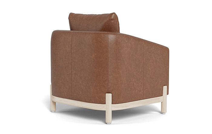 Oslo Leather Petite Chair - Image 3