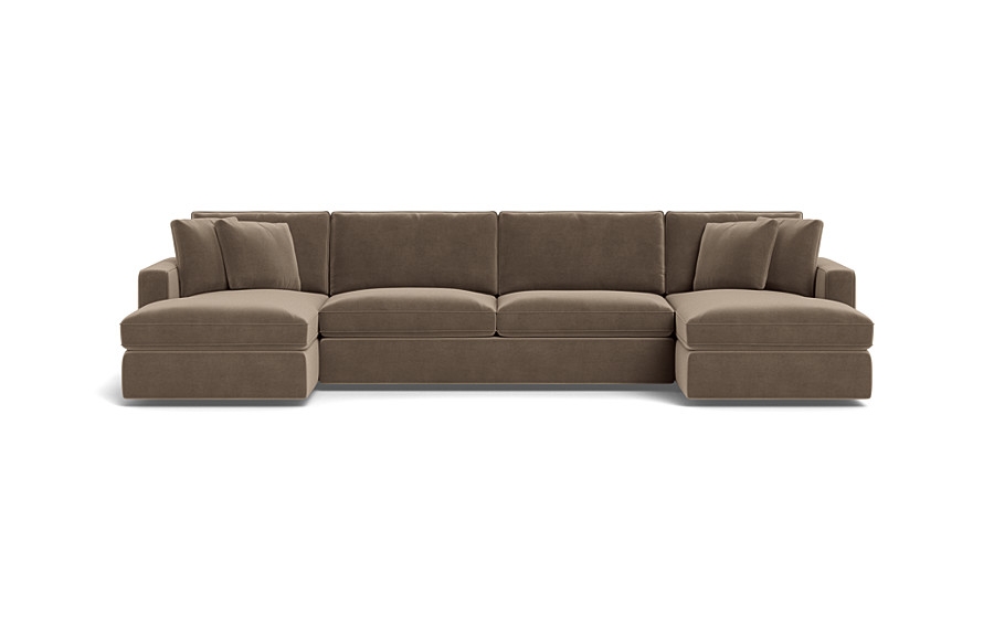 James 3-Piece 4-Seat U Chaise Sectional - Image 0