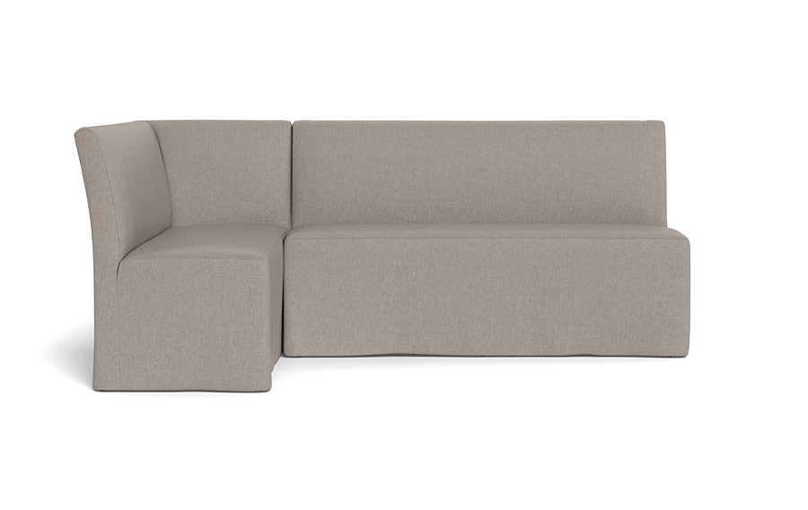 Dorian Slipcovered Left Banquette - Image 0