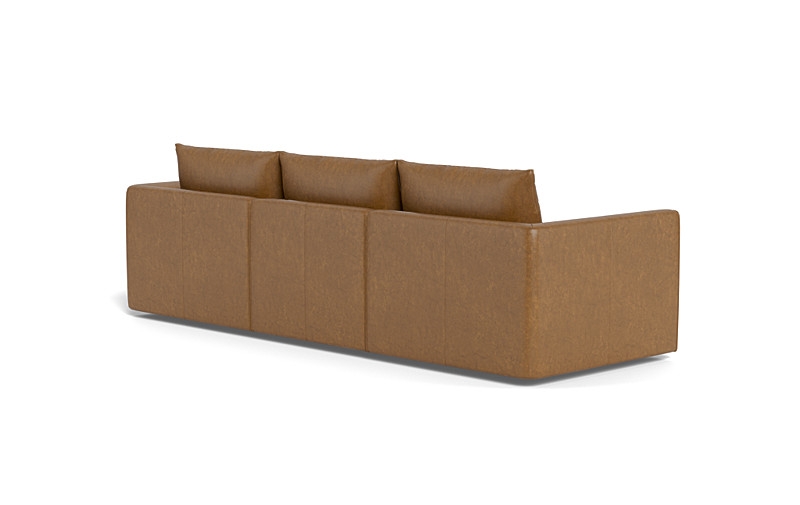 Beckham Leather Modular 3-Seat Right Chaise Sectional - Image 4