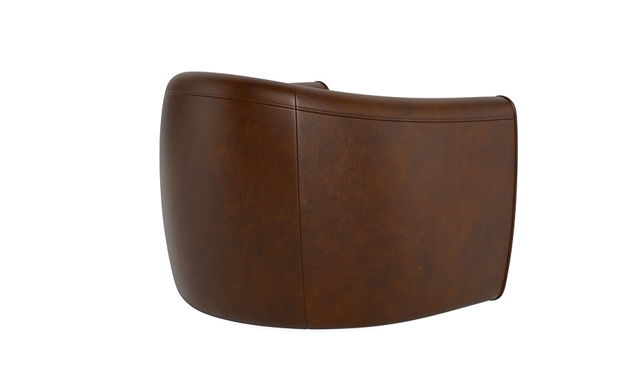 Lawson Leather Swivel Chair - Image 4