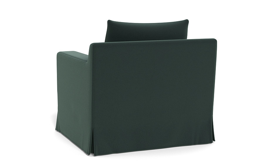 Sloan Slipcovered Swivel Glider Accent Chair - Image 3