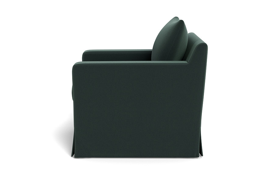 Sloan Slipcovered Swivel Glider Accent Chair - Image 2